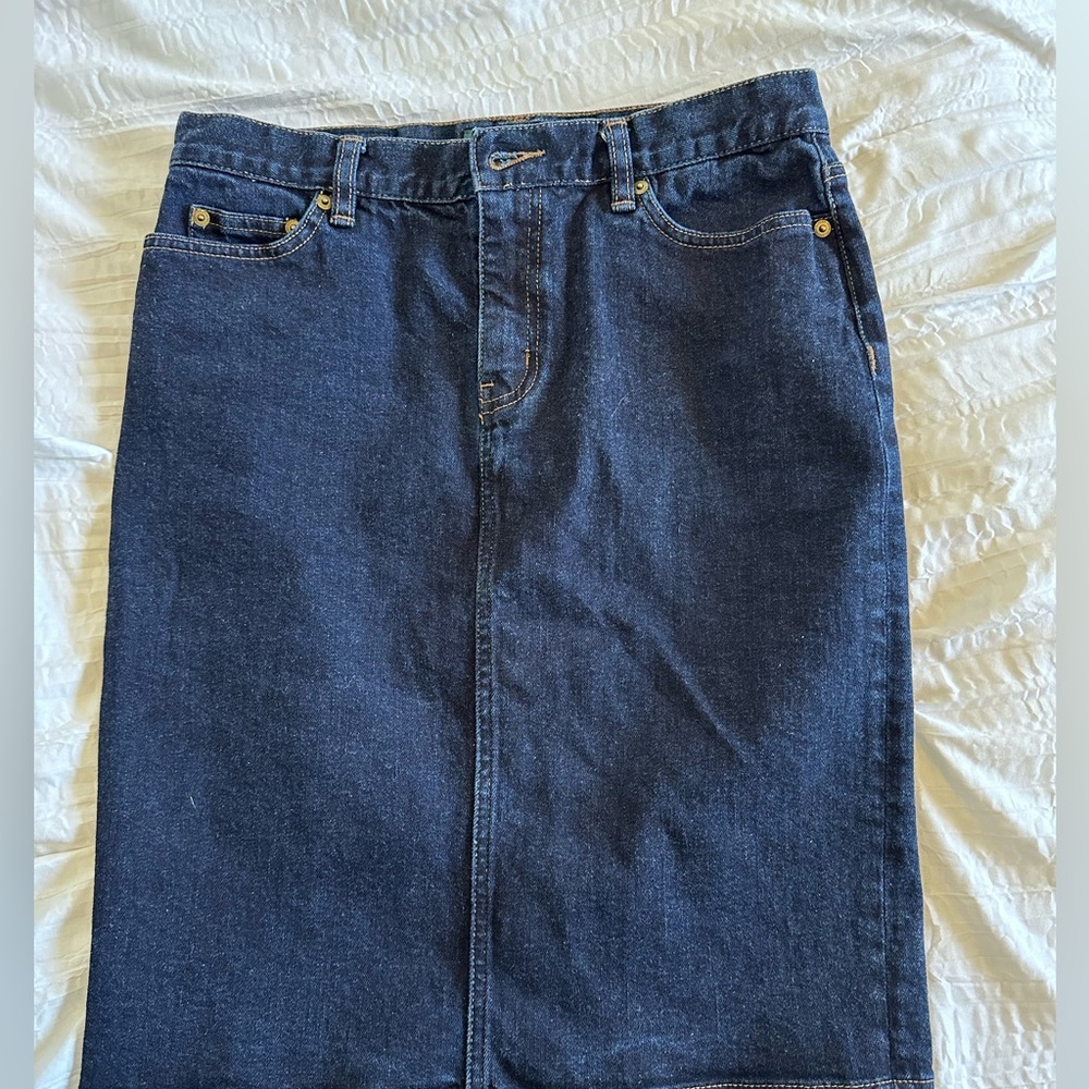Ralph Lauren denim knee length shirt
